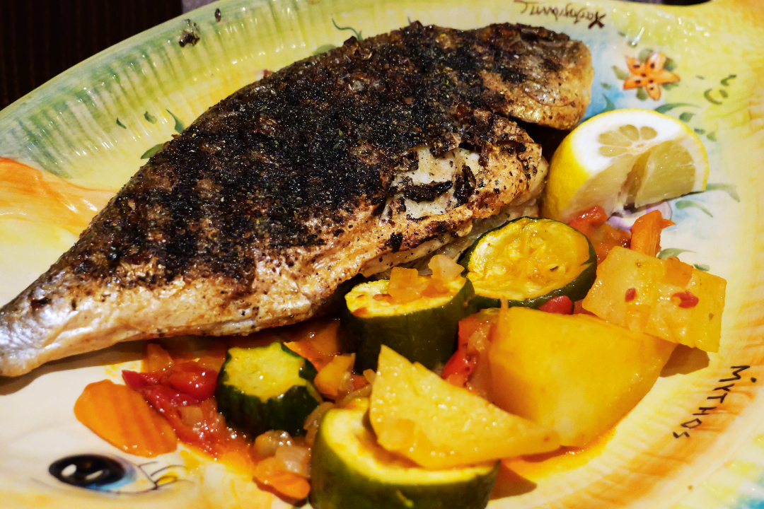 Mykonos Platte - Fischfilet